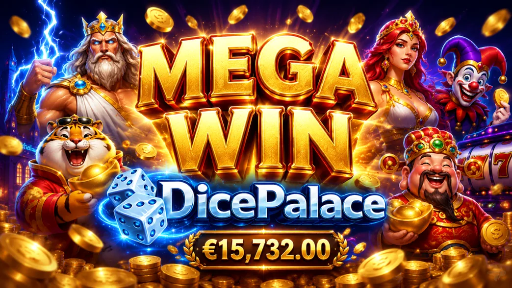 DicePalace VIP and tournaments artwork
