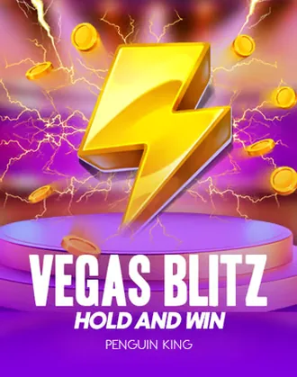 Vegas Blitz Hold and Win slot by Penguin King at DicePalace